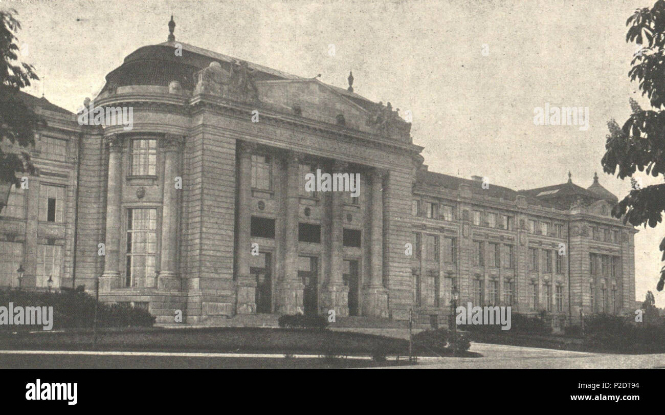 . Deutsch: Technisches Museum Wien English: Technisches Museum Wien . before 2 May 1918. =Unknown (The photographer is unknown and not mentioned in the source.) 61 Technisches Museum Wien (1918) Stock Photo