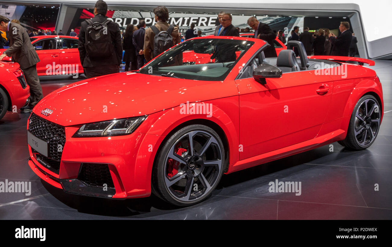 Audi Tt Red High Resolution Stock Photography And Images Alamy