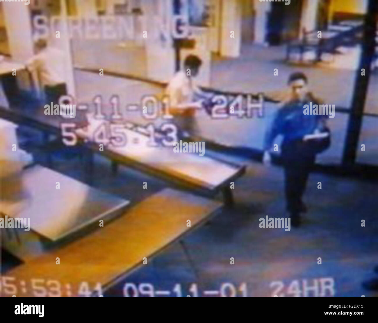 . English Hijackers Mohamed Atta and Abdulaziz alOmari passing