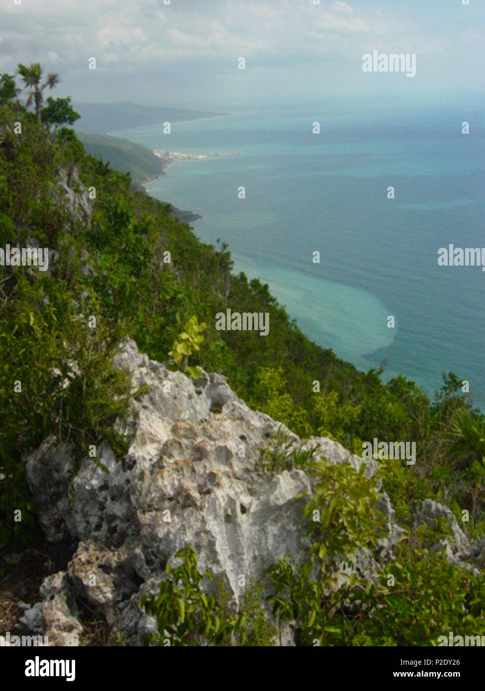 . Lovers' Leap Point on jamaica . 14 September 2006. english WP user en:User:Journalist 32 Lovers' Leap Stock Photo