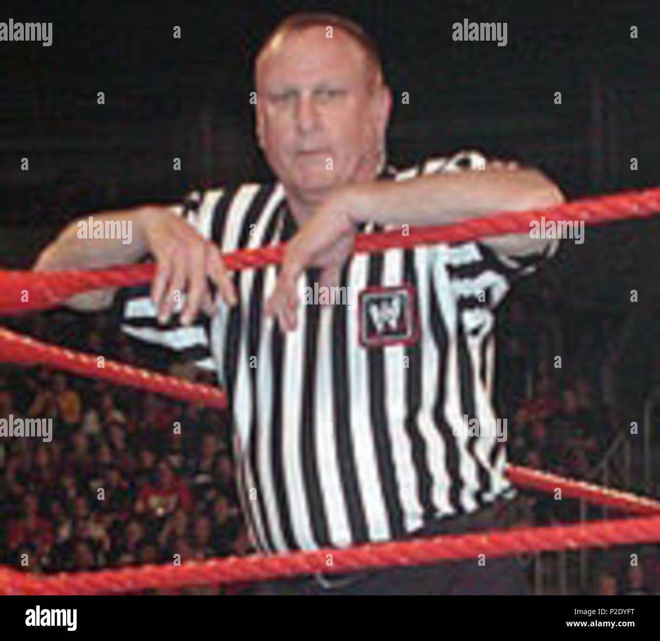 . English longtime pro wrestling referee Earl Hebner . 18 April 2014