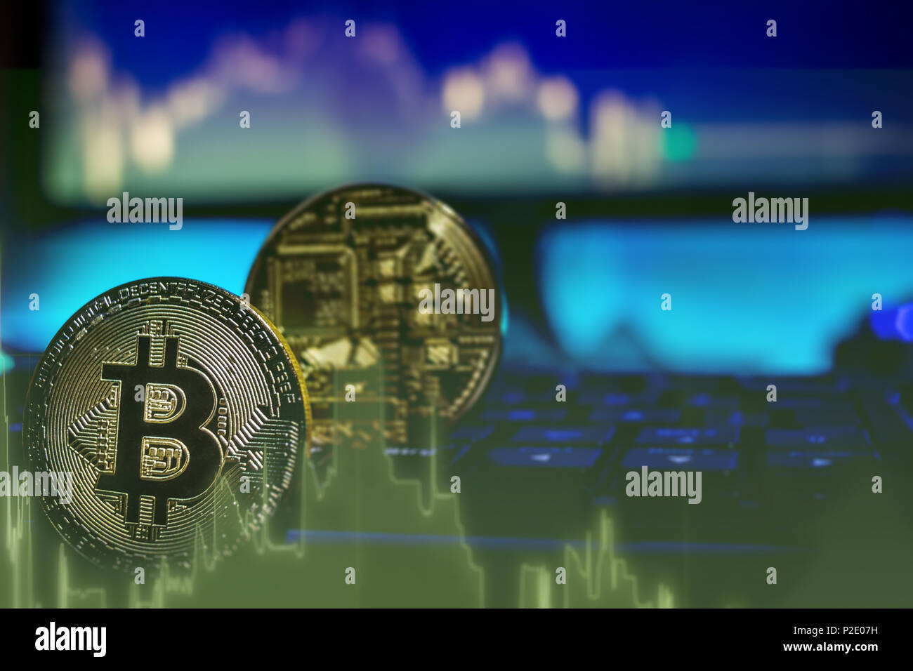 Gold stock market screen hi-res stock photography and images - Alamy