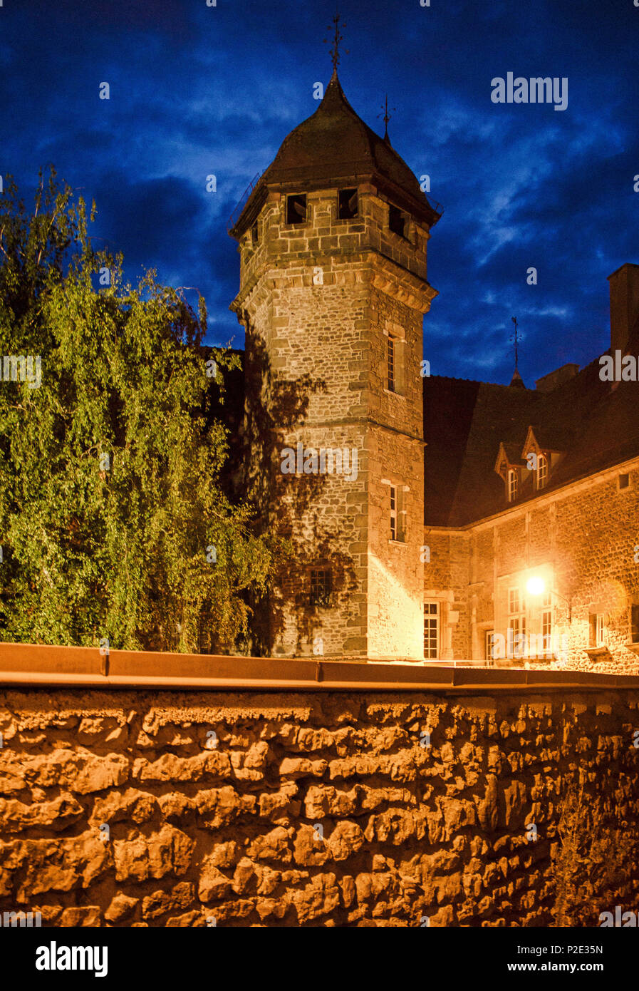 Night rural scenery hi-res stock photography and images - Alamy