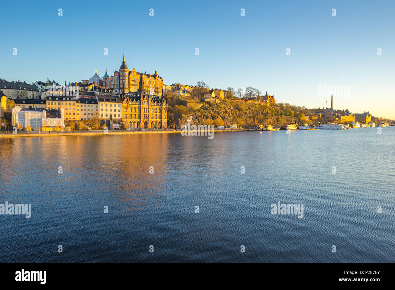 Stockholm sunset skyline hi-res stock photography and images - Alamy