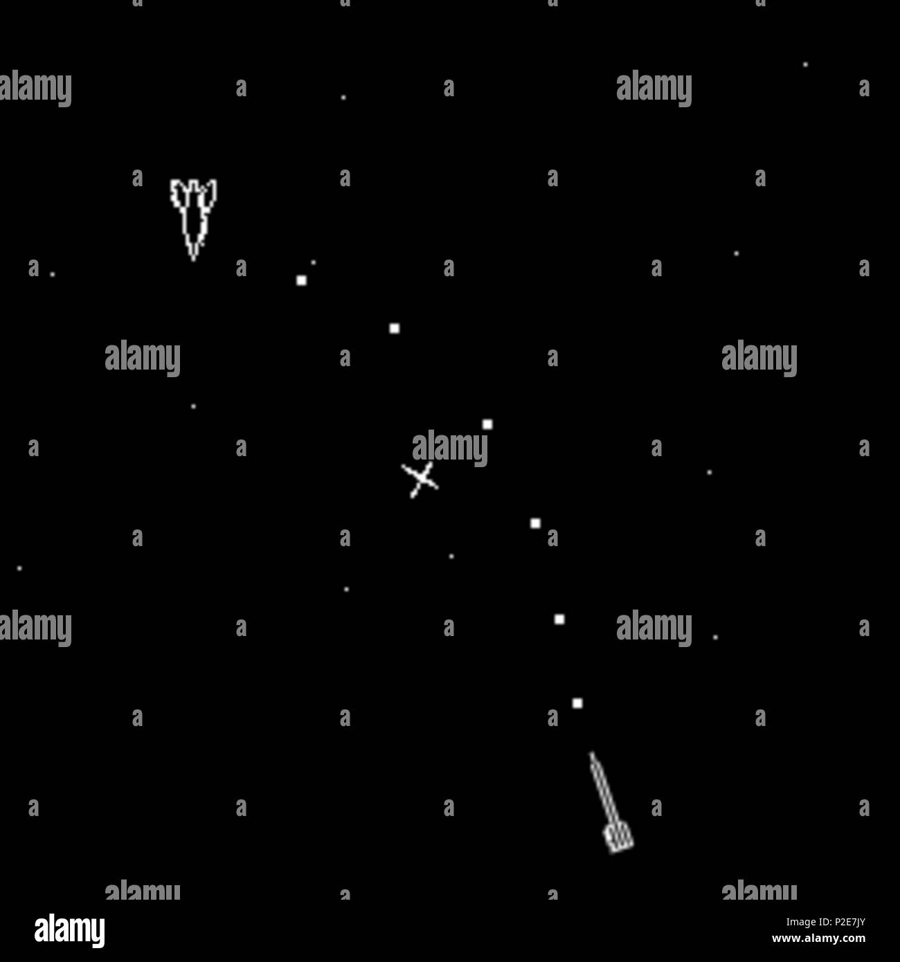 Space battle scene Black and White Stock Photos & Images - Alamy