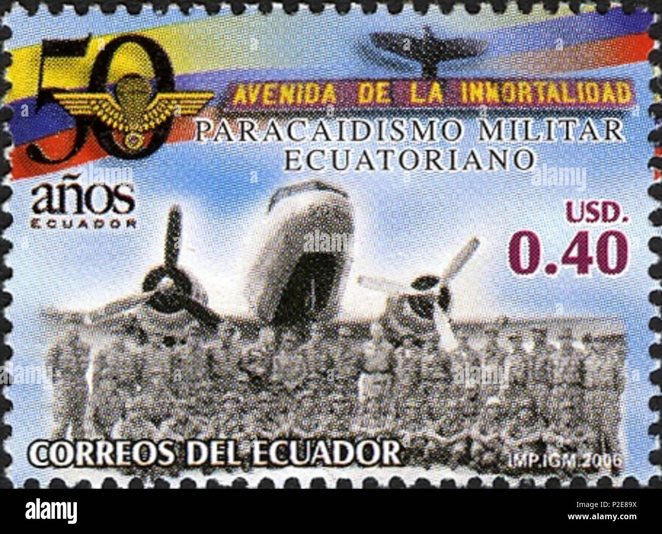 . Az?rbaycanca Ekvador poçt markas?, 2006 English Stamps of Ecuador