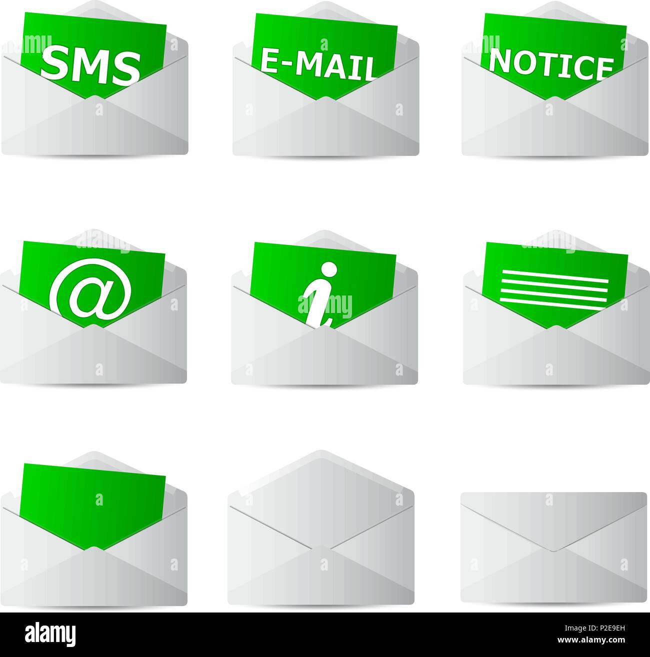 icon convert set 2d on white background Stock Vector