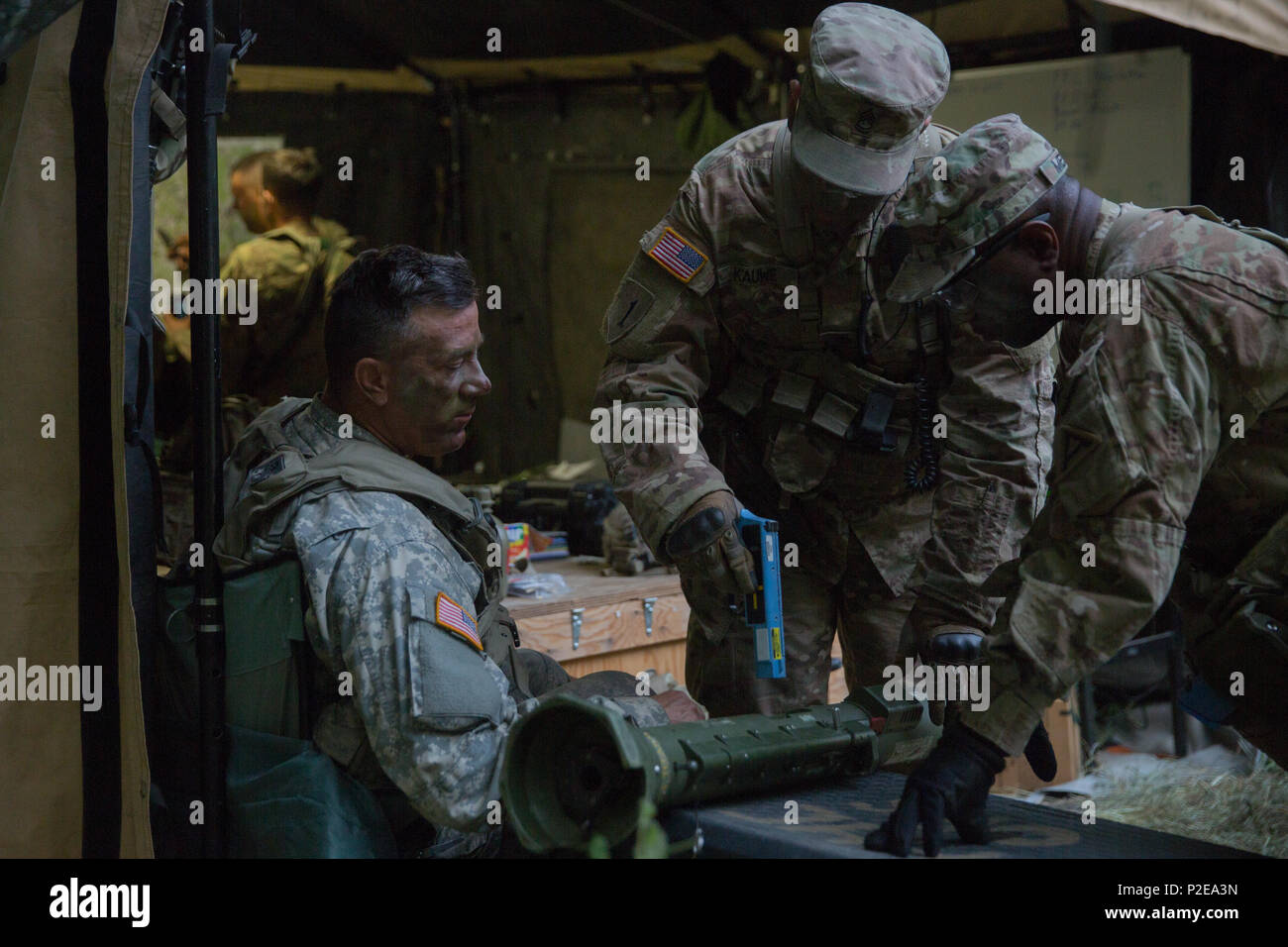 At the U.S. Army Joint Multinational Readiness Center in Hohenfels ...