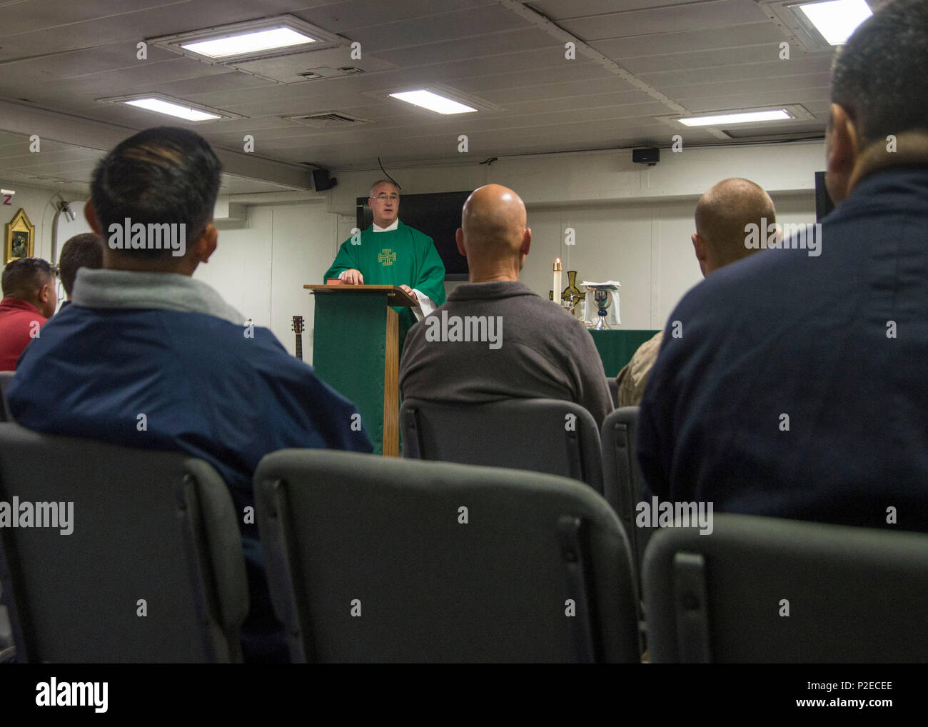PACIFIC OCEAN (September 11, 2016) – USS Makin Island (LHD 8) Chaplain ...