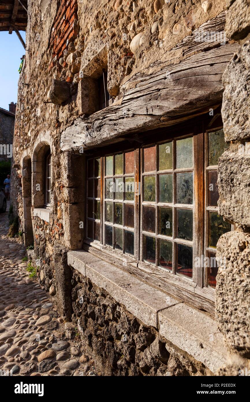 France, Ain, the medieval village of Pérouges, labeled the Most ...