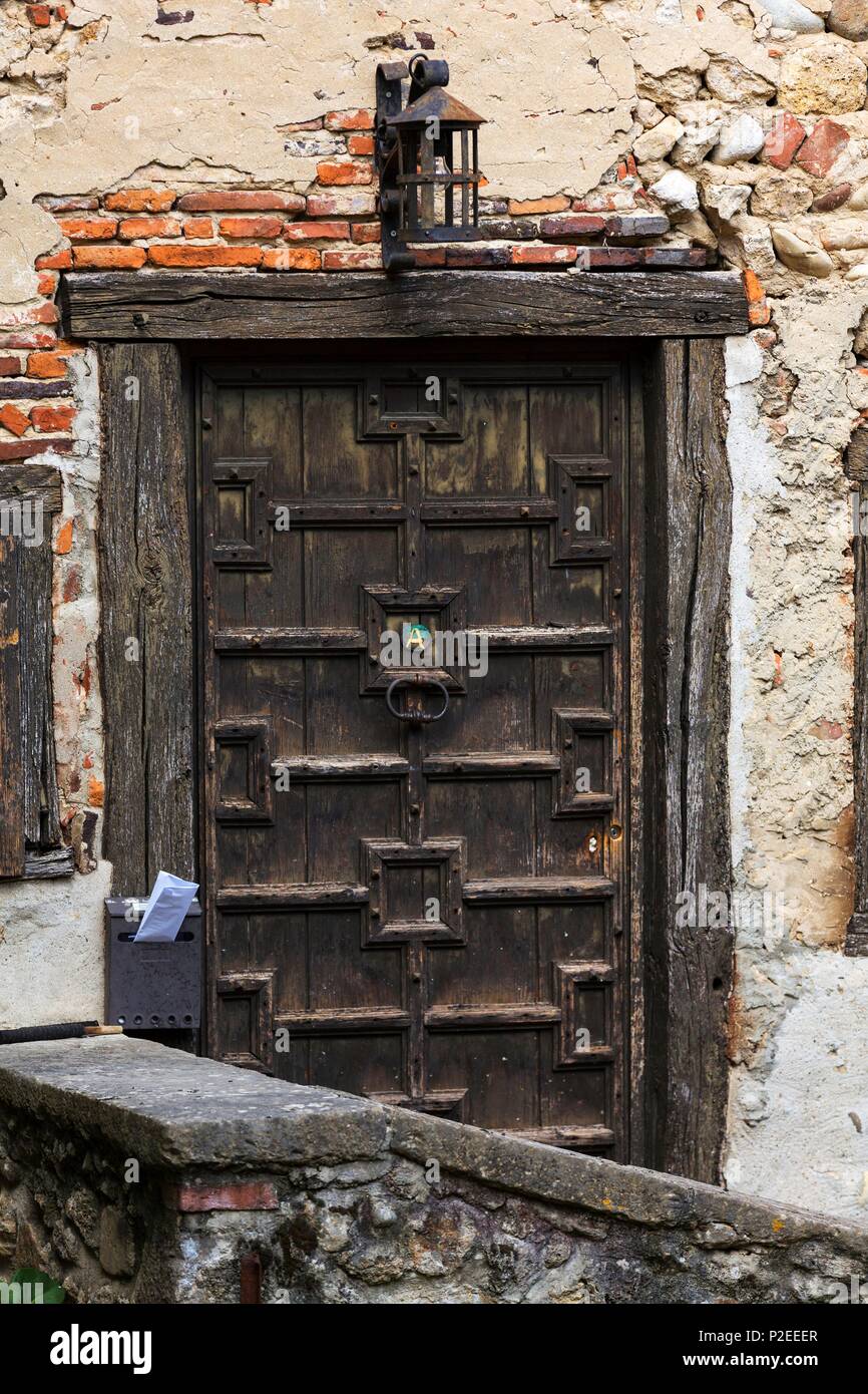 France, Ain, the medieval village of Pérouges, labeled the Most ...