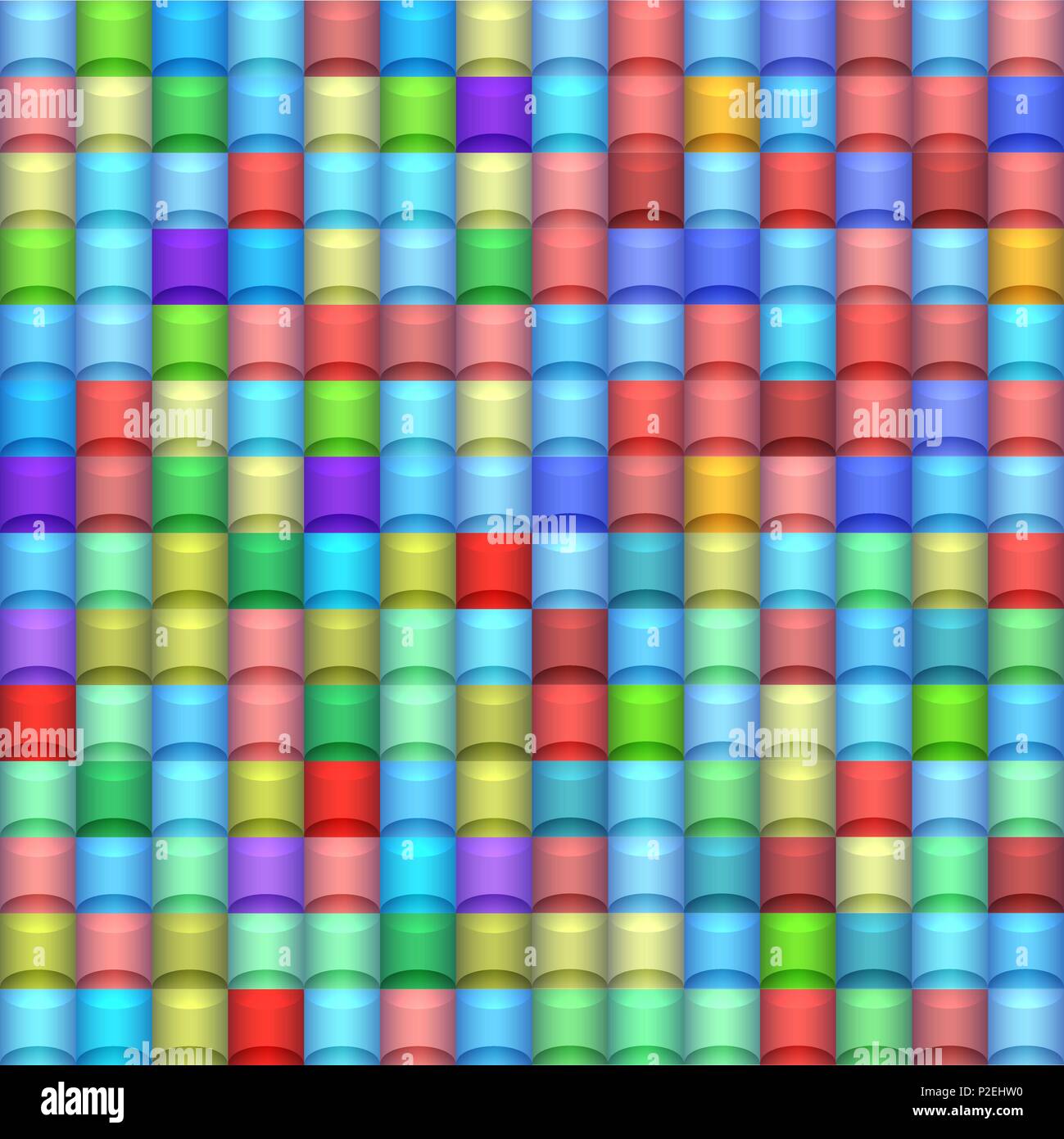 seamless pixel pattern. convex constructor. Vector illustration Stock Vector