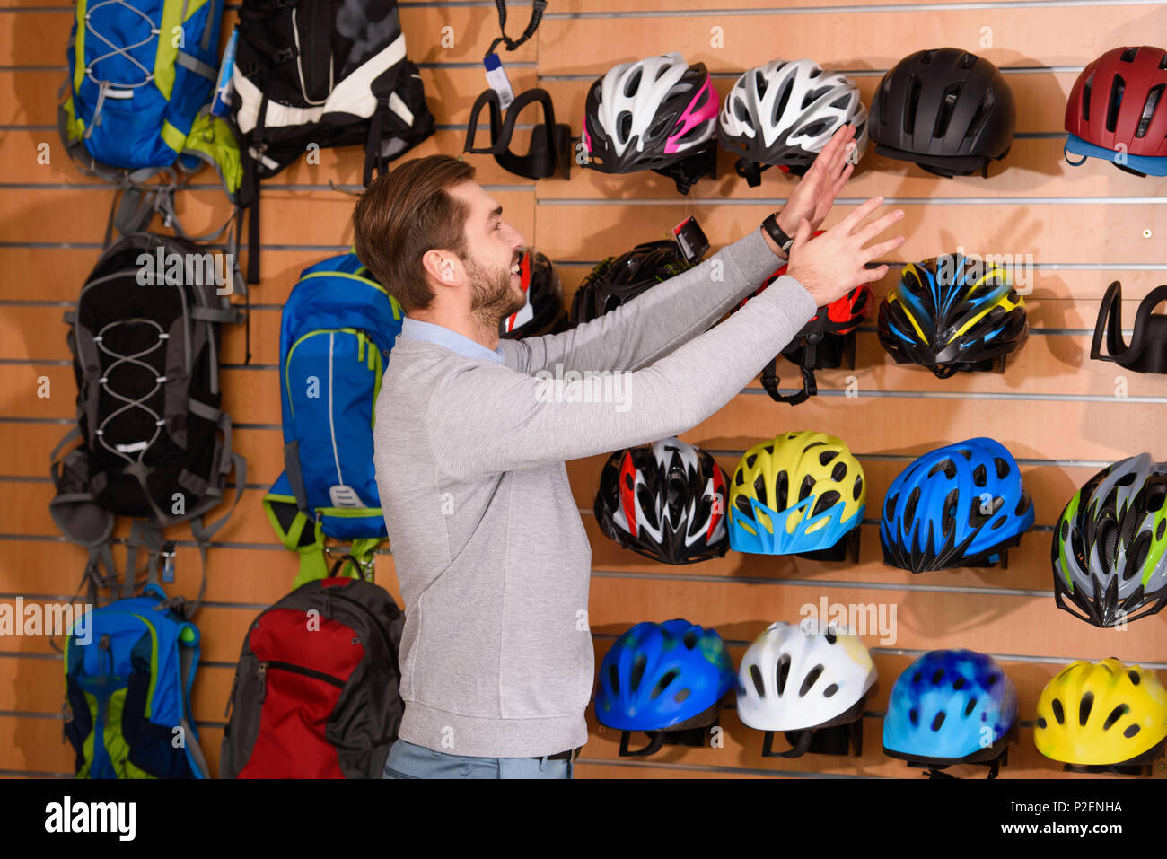 choosing a bike helmet