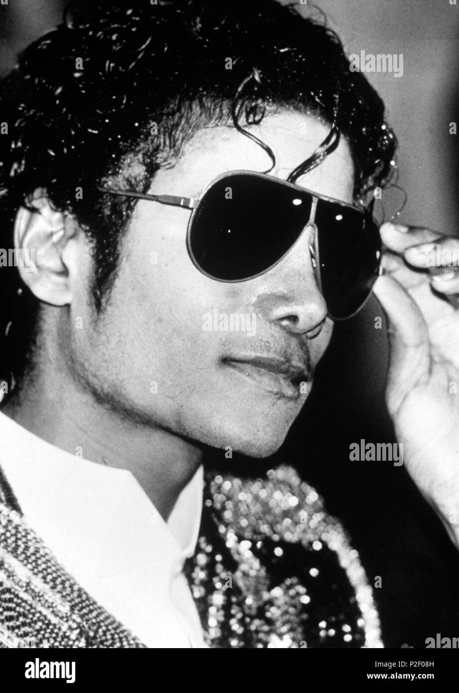 Singer Michael Jackson. 1984. Stock Photo