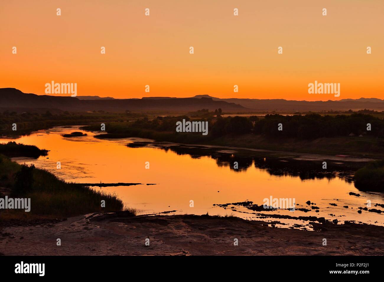 Namibia, Gariep (Orange) River Stock Photo Alamy