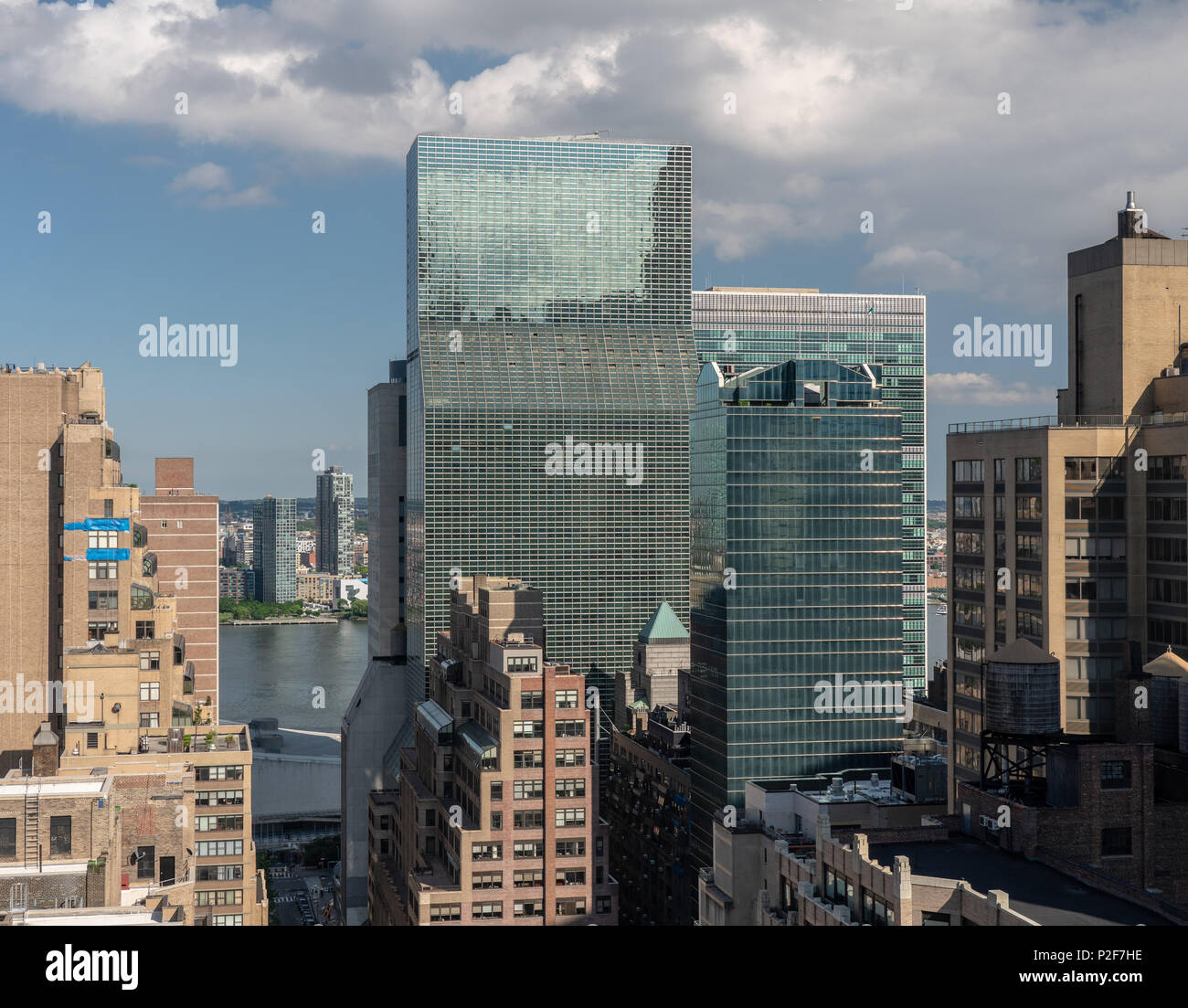 Headquarters of United Nations in New York City Stock Photo Alamy