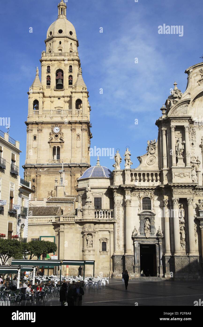 Torre de la catedral de murcia hi-res stock photography and images - Alamy