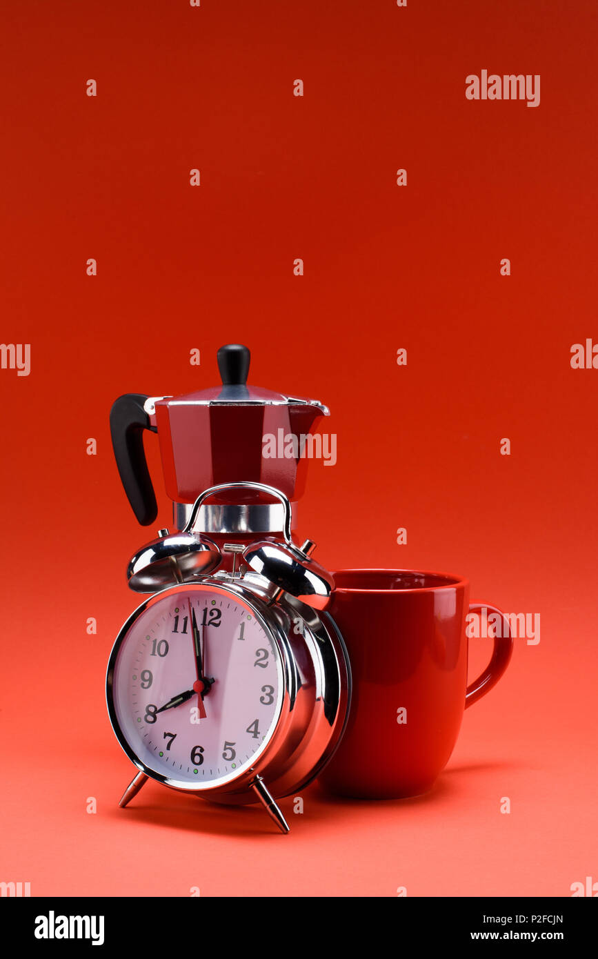 Coffee maker alarm clock hires stock photography and images Alamy