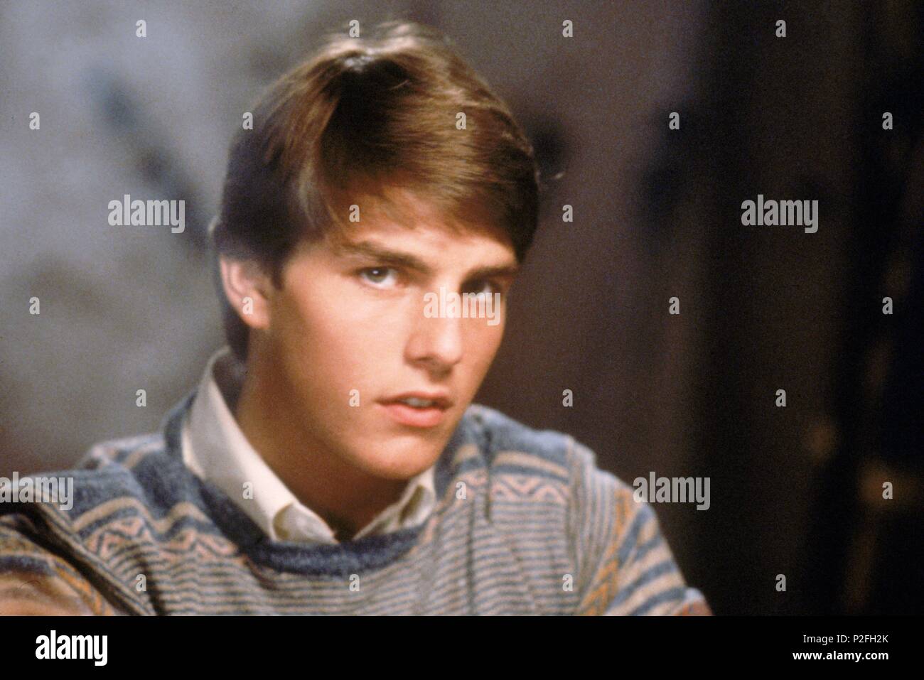 Description: RELEASE DATE: Aug 05, 1983. MOVIE TITLE: Risky Business. STUDIO: Geffen Pictures. PLOT: A suburban Chicago teenager's parents leave on vacation, and he cuts loose. An unauthorised trip in his father's Porsche means a sudden need for lots of money, which he raises in a creative way. PICTURED: TOM CRUISE as Joel Goodsen..  Original Film Title: RISKY BUSINESS.  English Title: RISKY BUSINESS.  Film Director: PAUL BRICKMAN.  Year: 1983.  Stars: TOM CRUISE. Credit: WARNER BROTHERS / Album Stock Photo