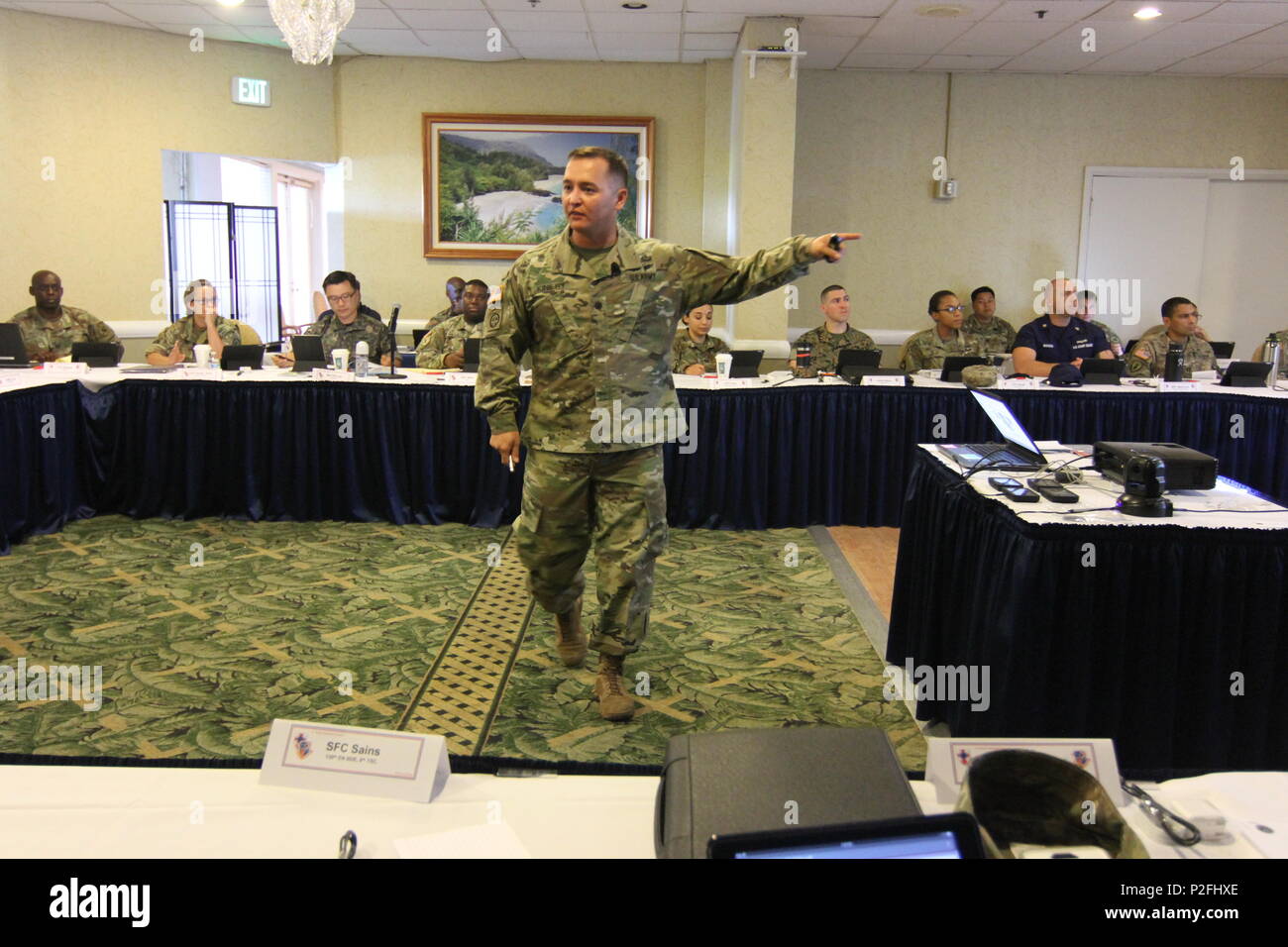 Thirty-two U.S. and allied Pacific military officers completed Phase I ...