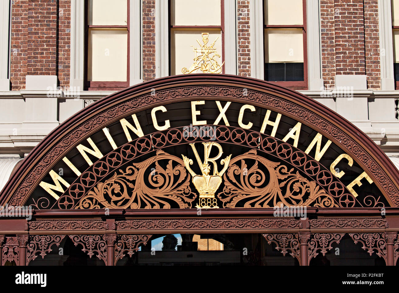 The Ballarat Mining Exchange building was built in 188789 and the