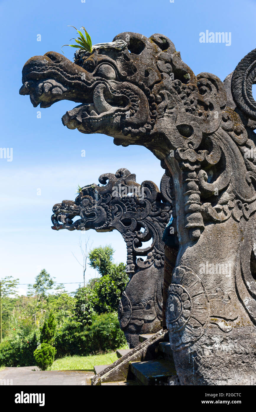 Temple Pura Besakih, Besakih, Karangasem, Bali Stock Photo