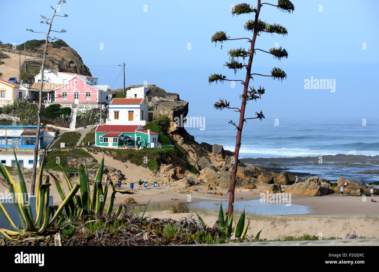 Clerico beach near Aljezur, Costa Vicentina, Algarve, Portugal Stock Photo