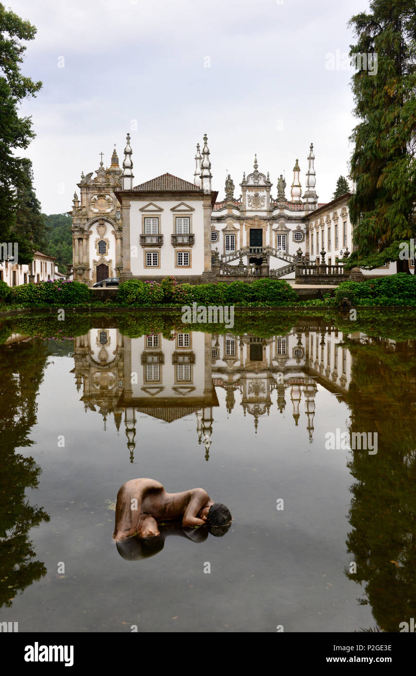 Palacio Mateus, Vila Real, North Portugal, Norte, Portugal Stock Photo
