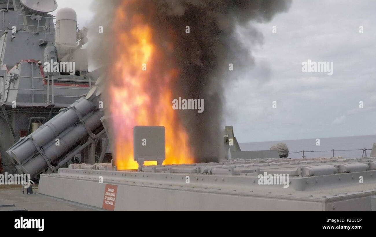 Vertical launch anti submarine rocket hires stock photography and