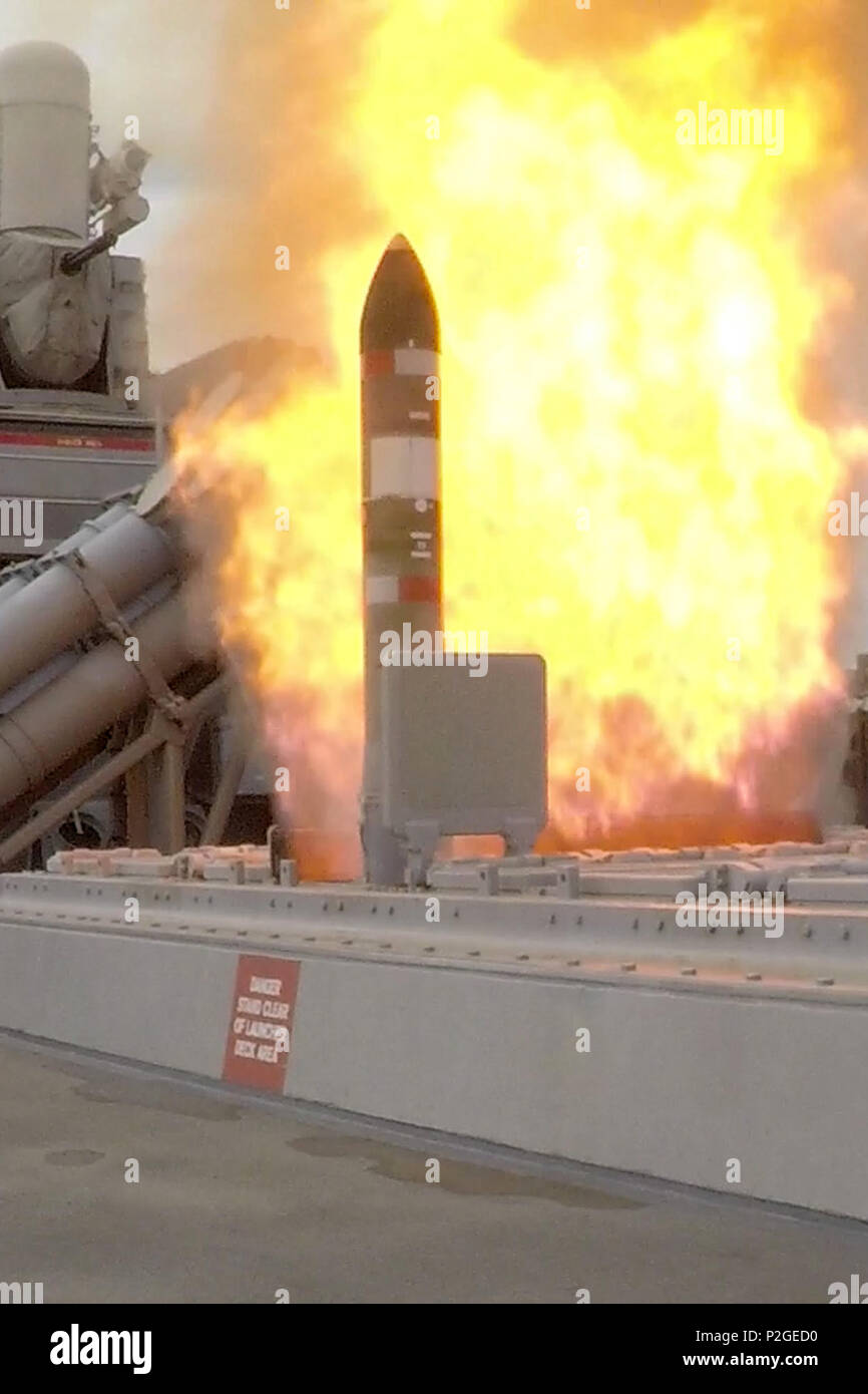 Vertical launch anti submarine rocket hires stock photography and