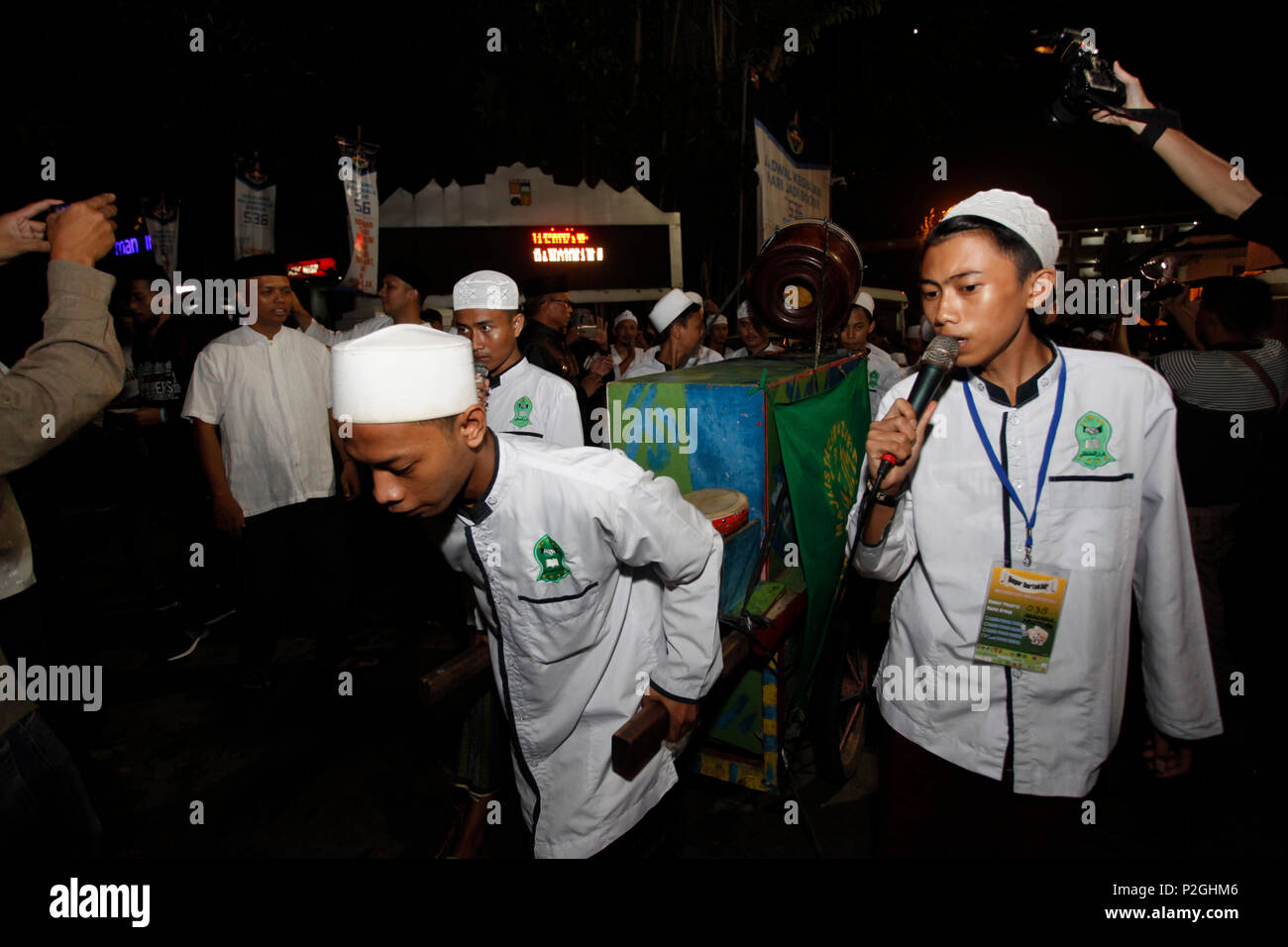 Bogor Indonesia 14th June 2018 Participants In Bogor Bertakbir