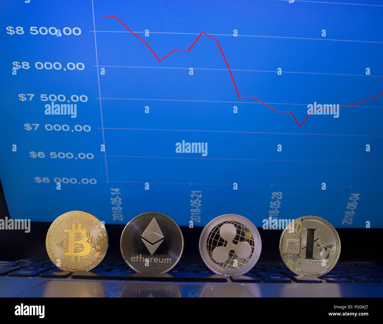 Bitcoin price prediction hi-res stock photography and images - Alamy