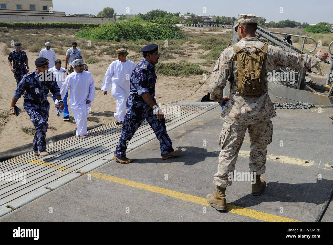 160921NPI704136 MUSCAT, Oman (Sept. 21, 2016) U.S. embassy personnel