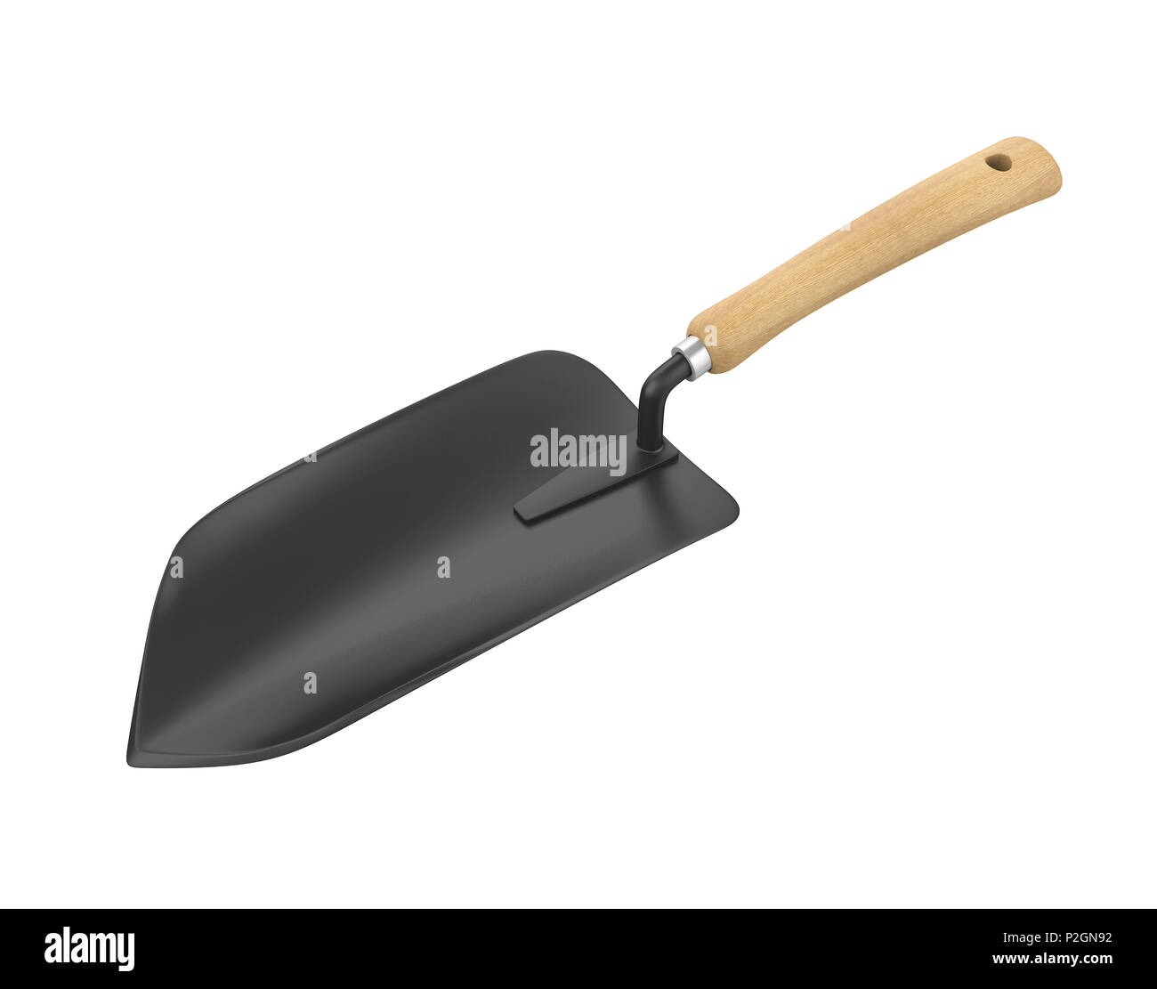 Garden Trowel Isolated Stock Photo Alamy