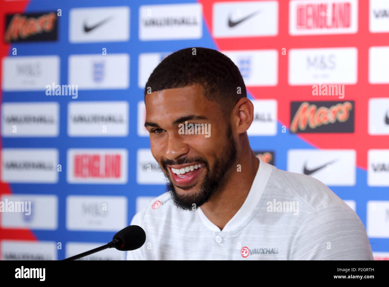 Loftus England England's Ruben Loftus-Cheek during the press conference at Repino ...