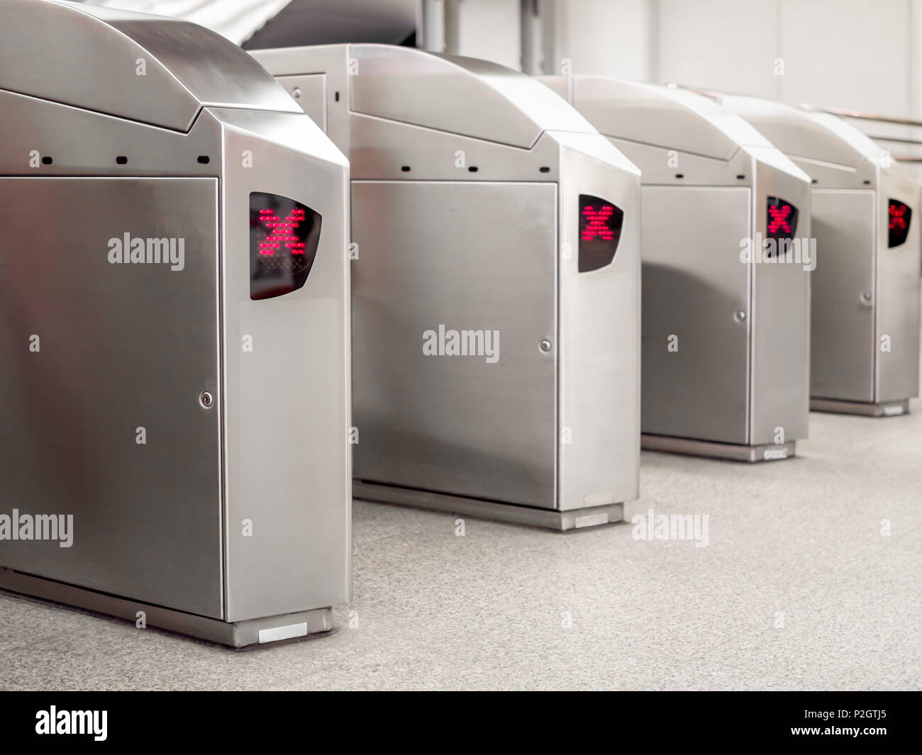 Electronic ticket gate hi-res stock photography and images - Alamy