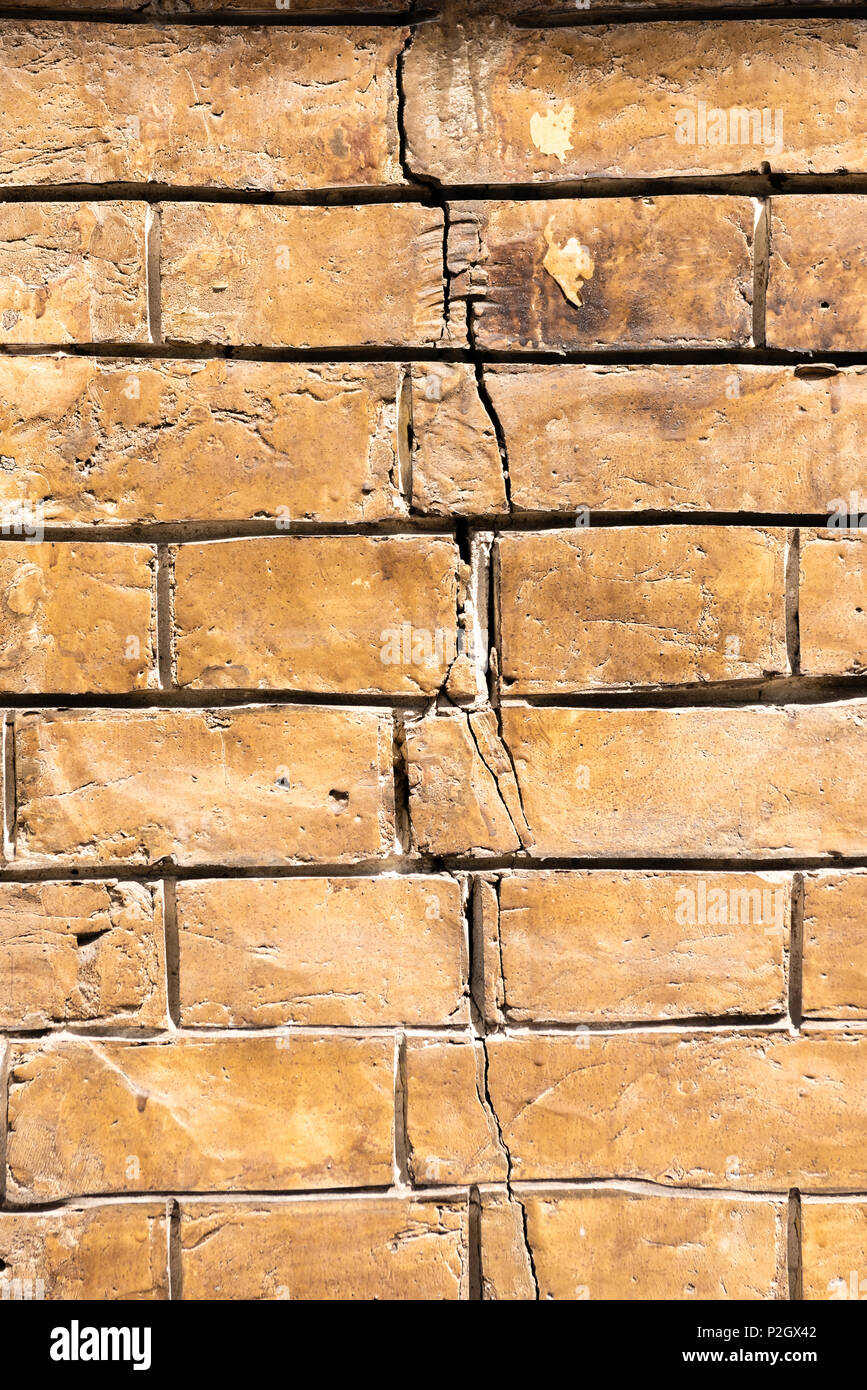 old brown brick wall textured background Stock Photo - Alamy