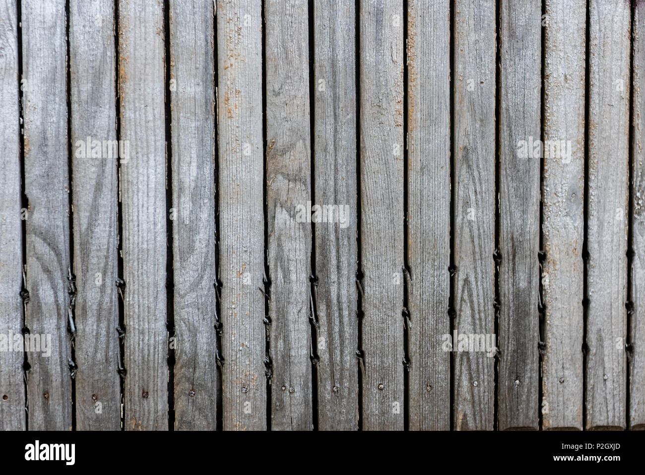 old grey wooden fence background Stock Photo - Alamy