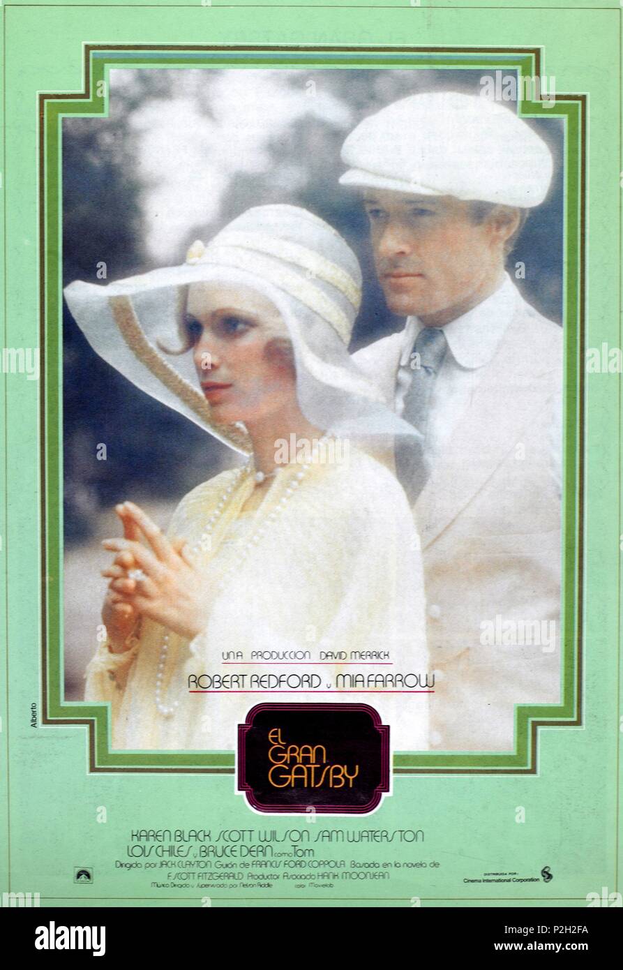 Original Film Title THE GREAT GATSBY. English Title THE GREAT GATSBY