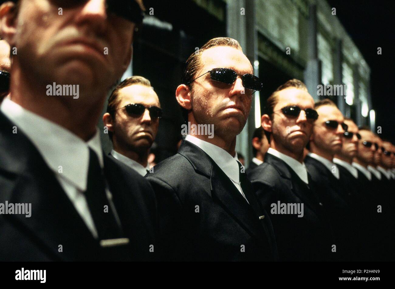 Feb 24, 1999; Los Angeles, CA, USA; Actor HUGO WEAVING at the premiere of,  'The Matrix.' (Credit Image: © Chris Delmas/ZUMA Wire Stock Photo - Alamy