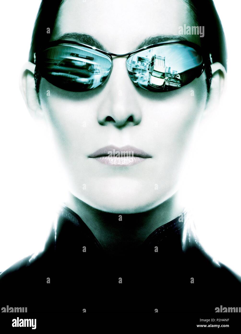 Original Film Title: MATRIX RELOADED, THE.  English Title: MATRIX RELOADED, THE.  Film Director: ANDY WACHOWSKI; LARRY WACHOWSKI.  Year: 2003.  Stars: CARRIE-ANNE MOSS. Credit: WARNER BROS. PICTURES / Album Stock Photo