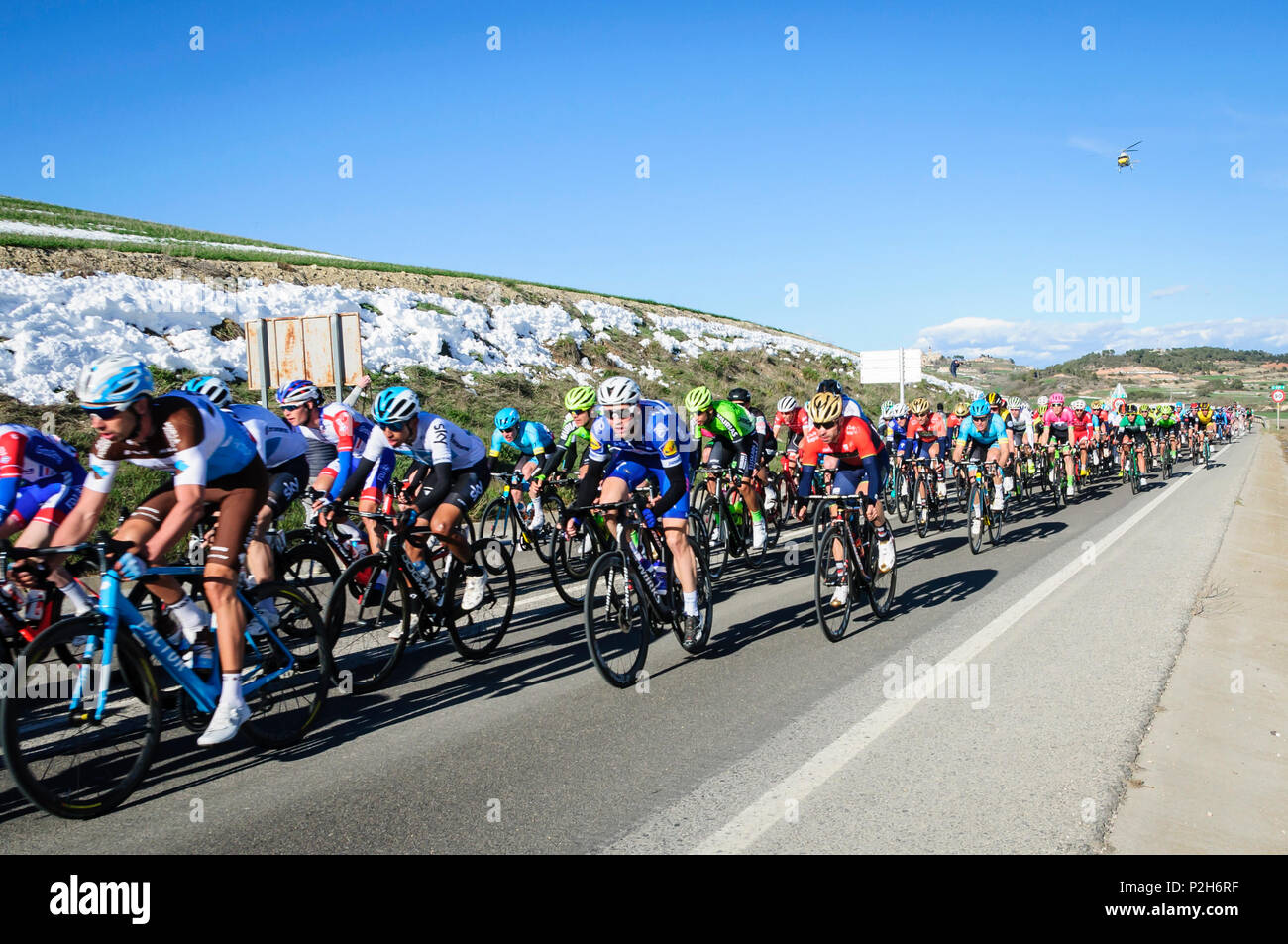 Volta a Catalunya ciclista Stock Photo Alamy