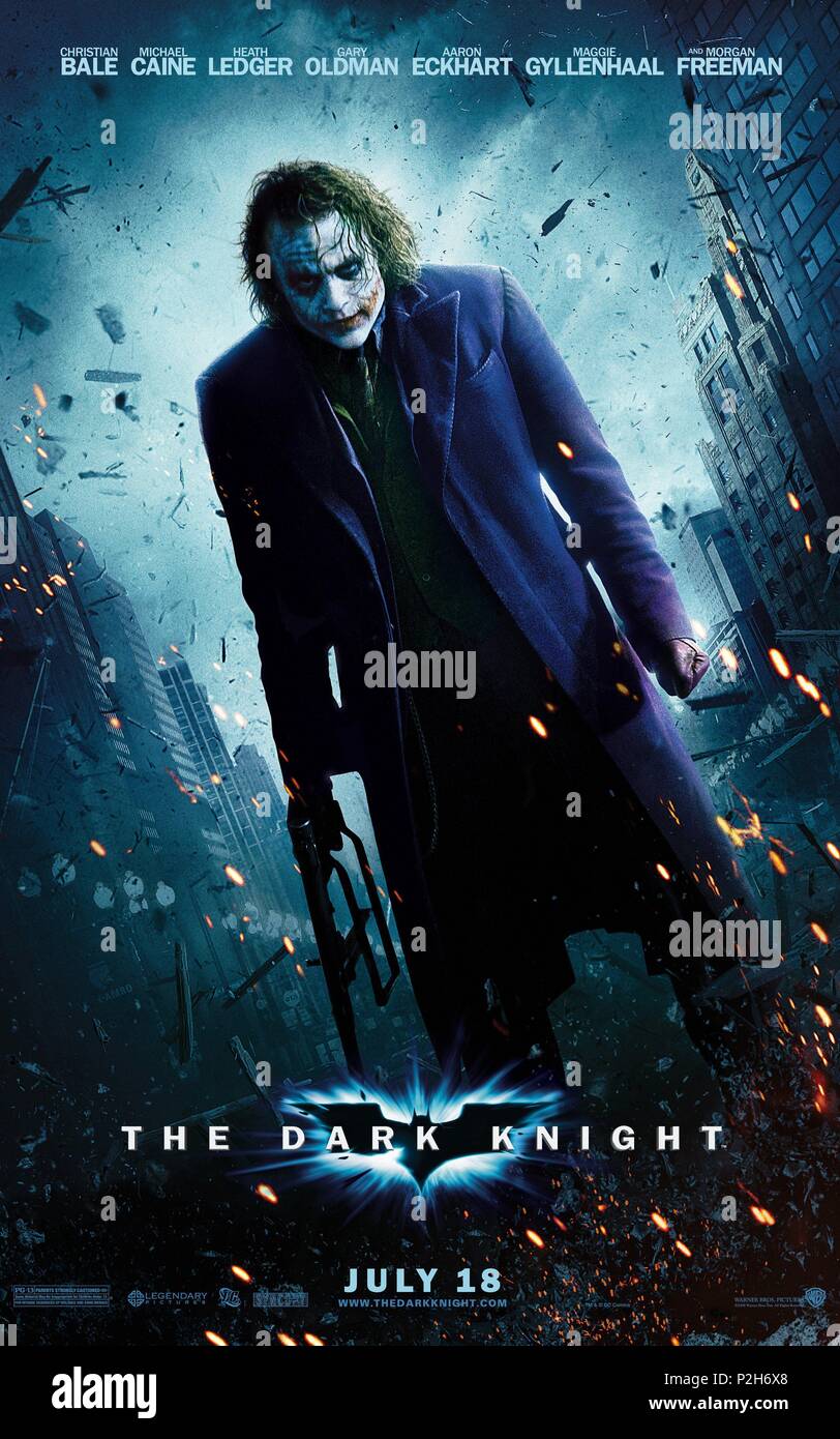 Original Film Title The Dark Knight English Title The Dark Knight Film Director Christopher Nolan Year 08 Credit Warner Bros Pictures Legendary Pict Dc Comics Syncopy Album Stock Photo Alamy
