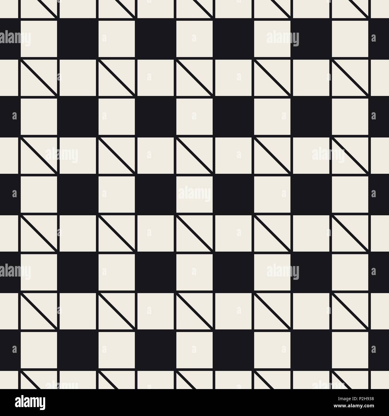 Vector seamless pattern. Modern stylish abstract texture. Repeating ...