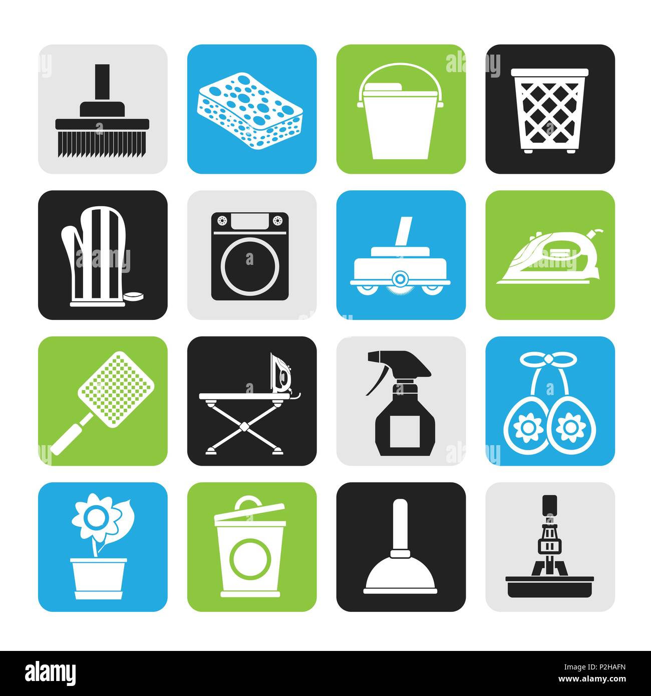 Garden vacuum cleaner Stock Vector Images - Alamy
