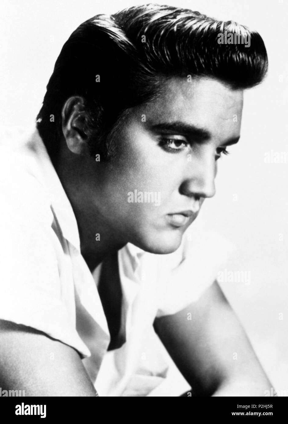 Elvis Presley Hairstyle Stock Photos Elvis Presley