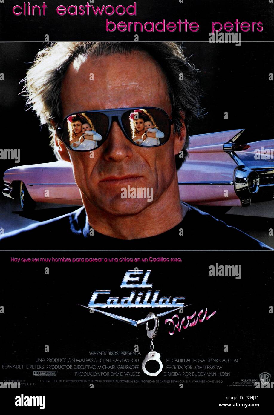 Original Film Title: PINK CADILLAC. English Title: PINK CADILLAC. Film  Director: BUDDY VAN HORN. Year: 1989. Credit: WARNER BROTHERS / Album Stock  Photo - Alamy