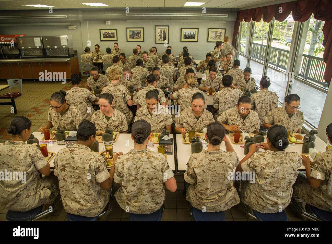 U.S. Marine Corps recruits with Platoon 4037, Company O., 4th Battalion