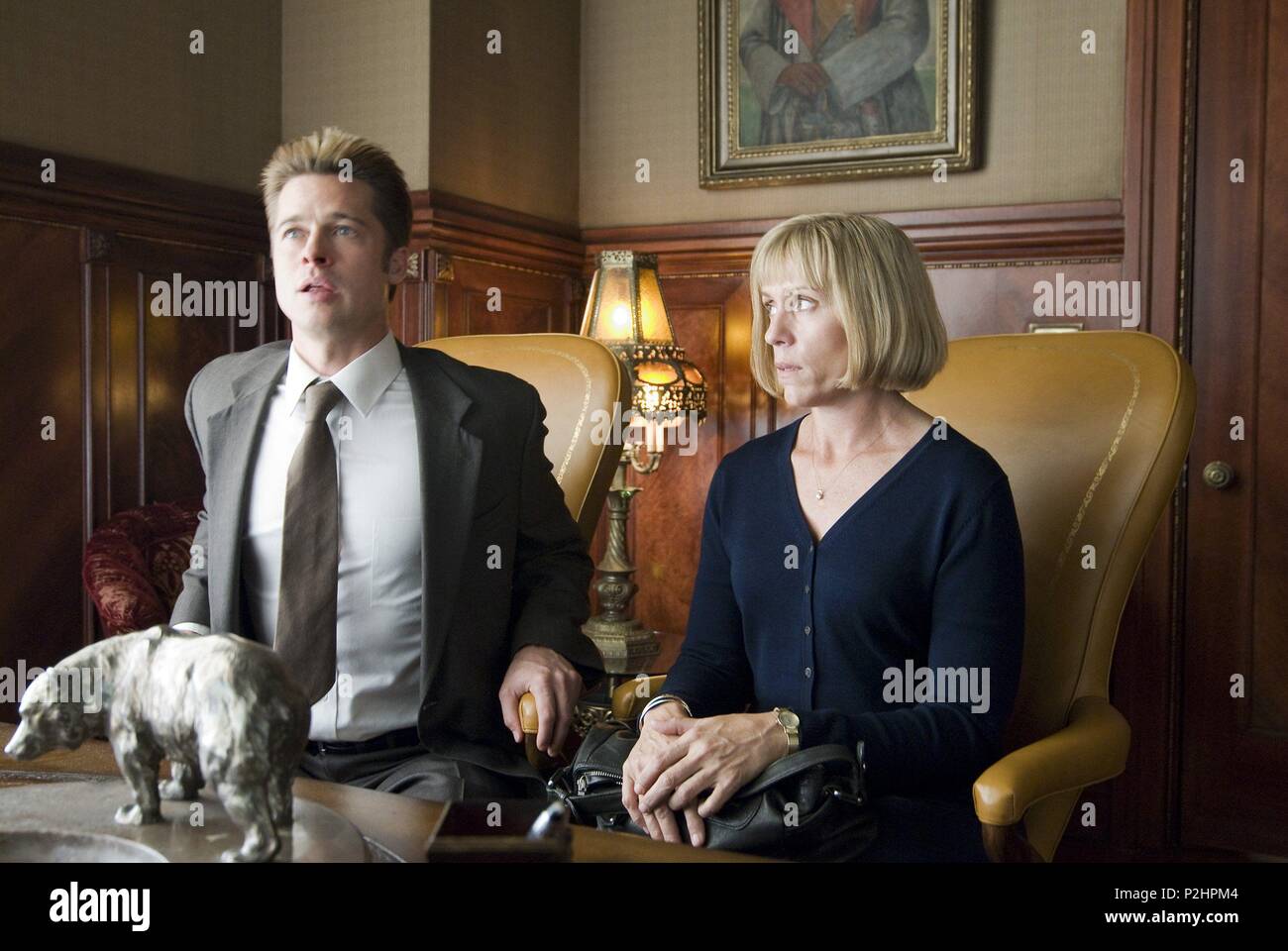 Burn after reading brad pitt hires stock photography and images