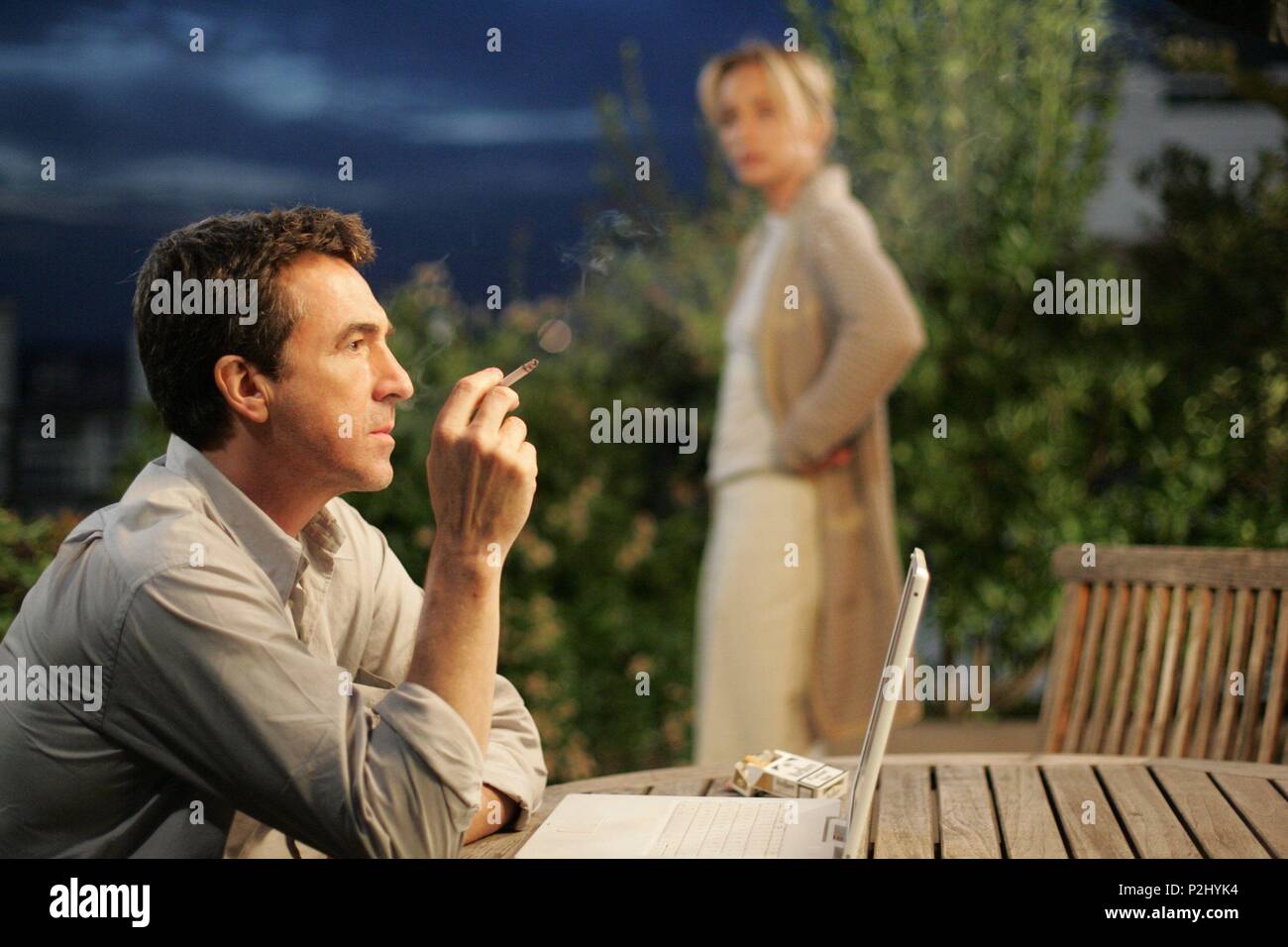 Original Film Title: NE LE DIS A PERSONNE.  English Title: TELL NO ONE.  Film Director: GUILLAUME CANET.  Year: 2006.  Stars: FRANCOIS CLUZET; KRISTIN SCOTT THOMAS. Credit: LES PRODUCTIONS DU TRESOR/EUROPA CORP/M6 FILSM/CANEO FILMS/ / Album Stock Photo